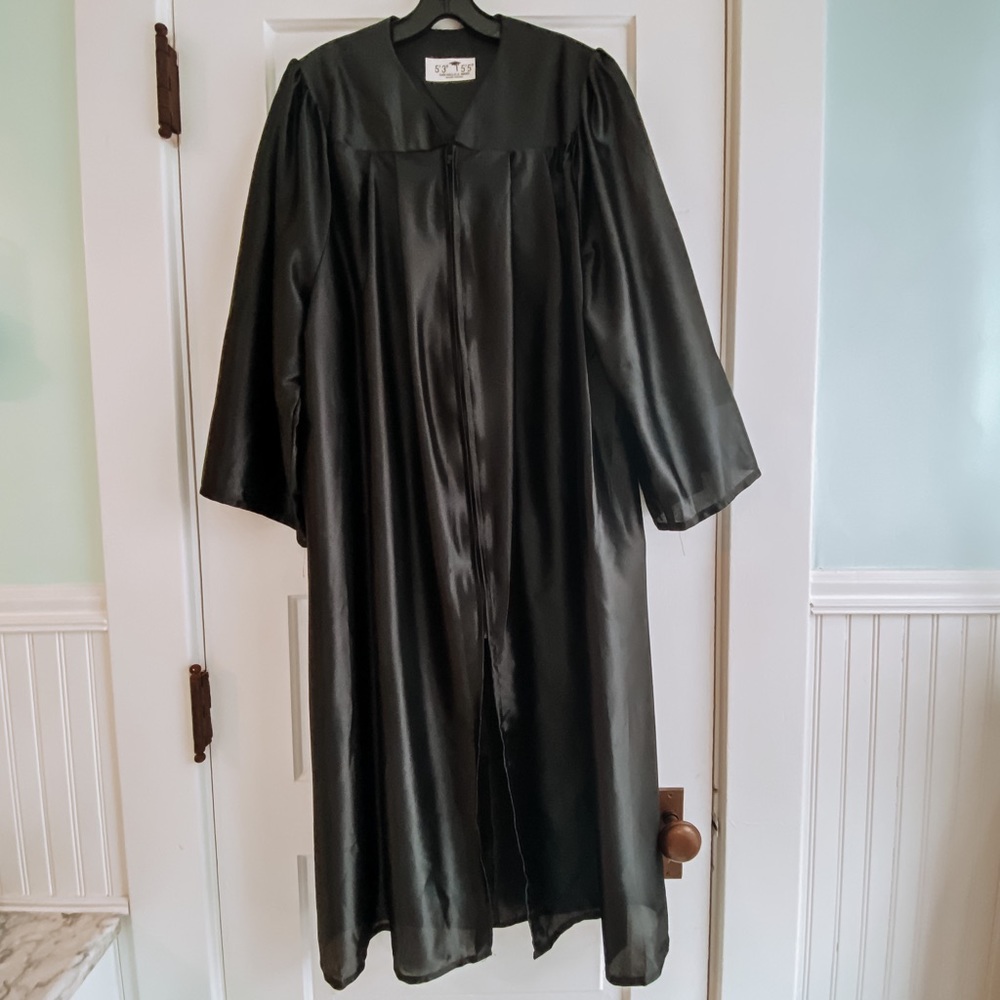 Black Graduation Gown